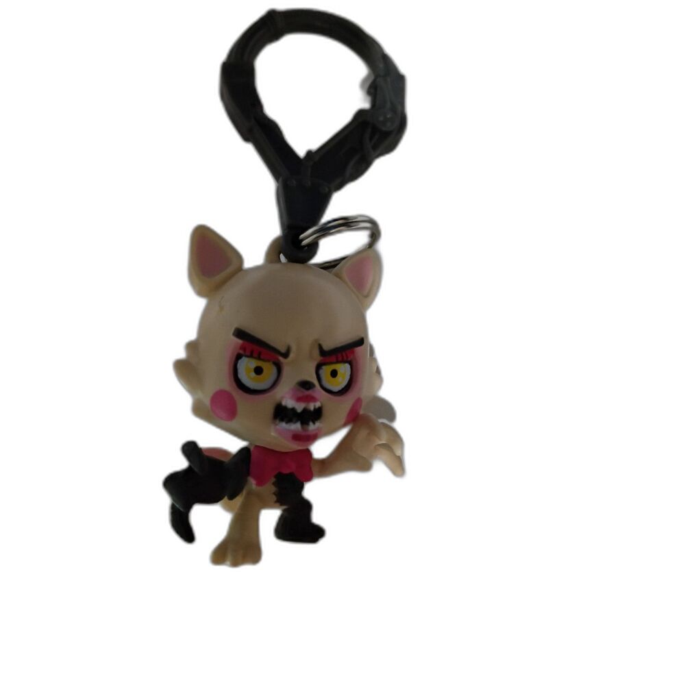 Five Nights At Freddy’s Keychain Backpack Bag Hanger Clip Funtime Foxy White